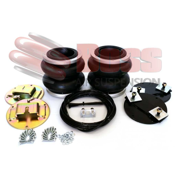 A set of Ford Transit Airbag Suspension - Boss parts, including airbag suspension.