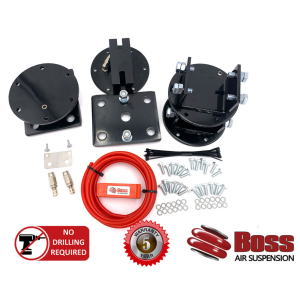 The Ford Ranger PX Airbag Suspension - Boss includes a bracket and hoses.