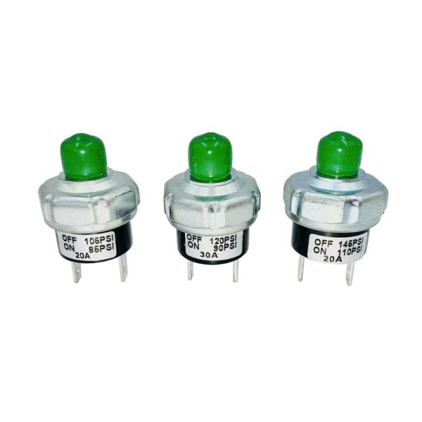 3 pneumatic pressure switches