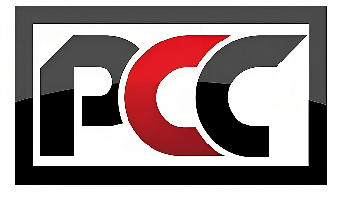 The PCC logo on a white background.