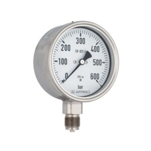 Afriso 100mm Full Stainless Steel Bottom Entry Gauge RF100ChD402